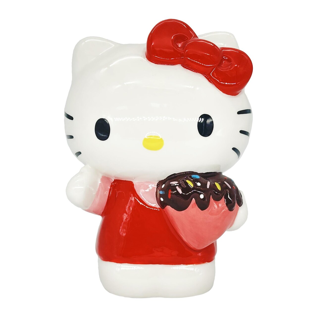 Blue Sky Clayworks Sanrio Hello Kitty Holding Strawberry Figurine